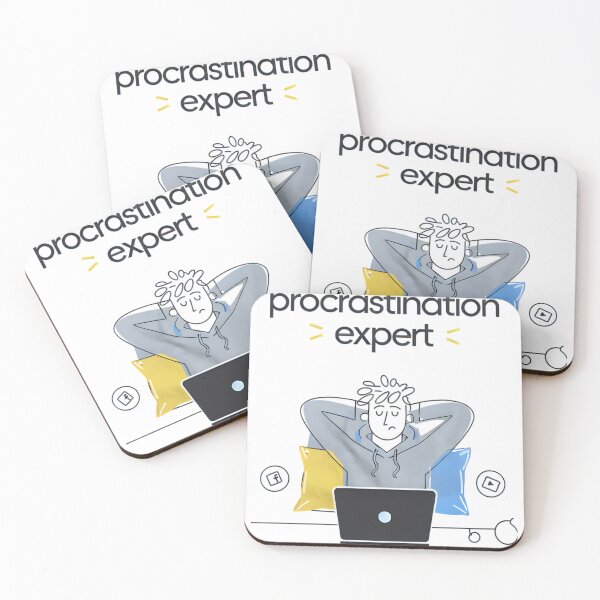 Item preview, Procrastination Expert Graphic designed and sold by StyleSwitch.