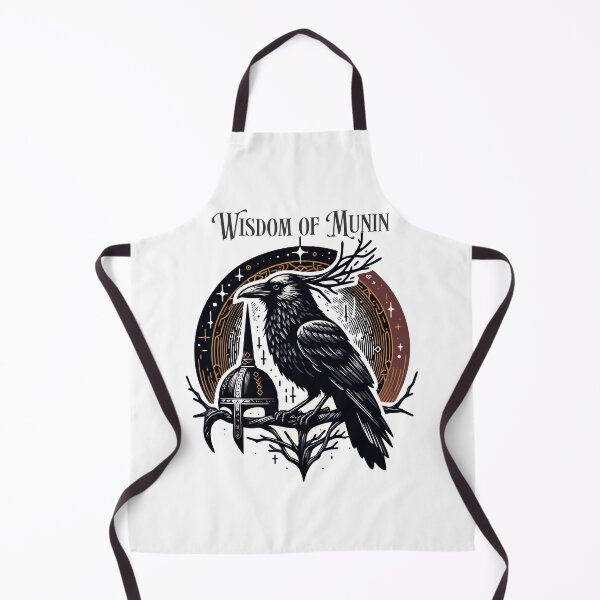 Item preview, Nordic Raven, Viking, Munin's Wisdom designed and sold by Mahilis.