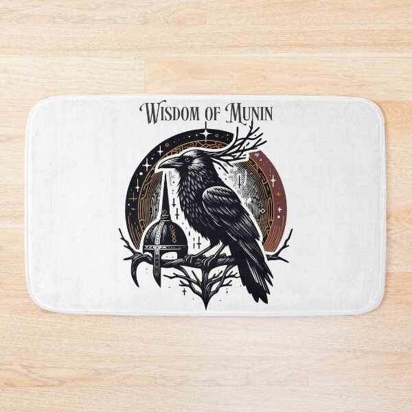 Item preview, Nordic Raven, Viking, Munin's Wisdom designed and sold by Mahilis.