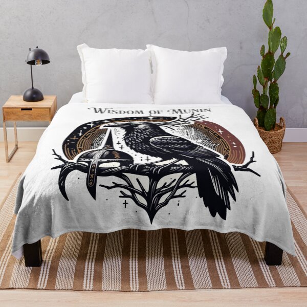 Item preview, Nordic Raven, Viking, Munin's Wisdom designed and sold by Mahilis.
