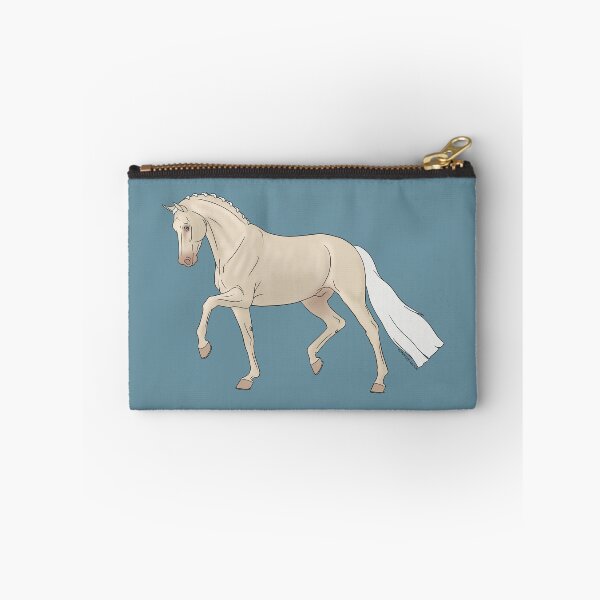 Item preview, Trotting Cremello Dressage Horse designed and sold by DappledMoon.