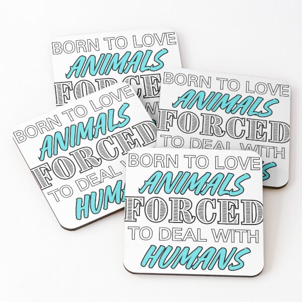 Item preview, Born to Love Animals Funny Animal Lover Design designed and sold by darlwolf.