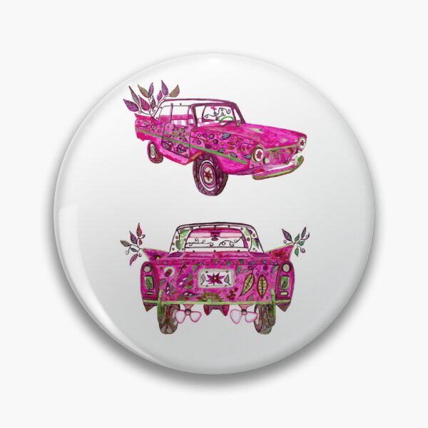 Item preview, Amphicar-Neon Pink designed and sold by deblevart.