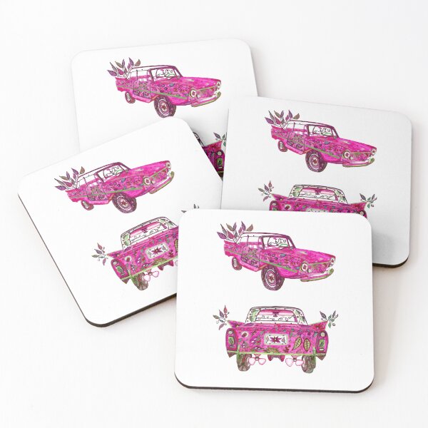 Item preview, Amphicar-Neon Pink designed and sold by deblevart.