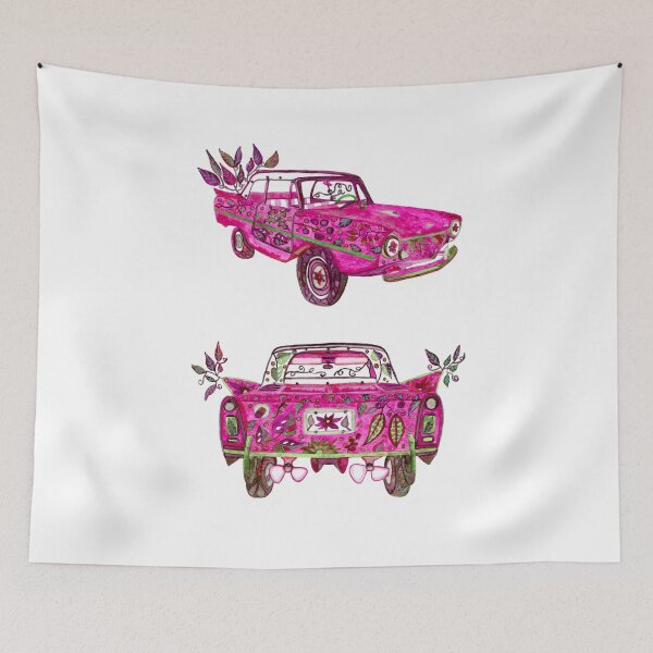 Item preview, Amphicar-Neon Pink designed and sold by deblevart.