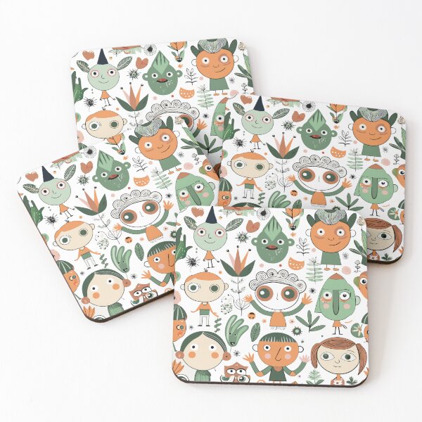 Item preview, Strange Characters Pattern 3 designed and sold by yumas.