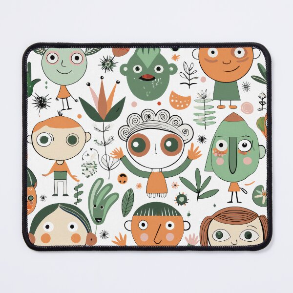 Item preview, Strange Characters Pattern 3 designed and sold by yumas.