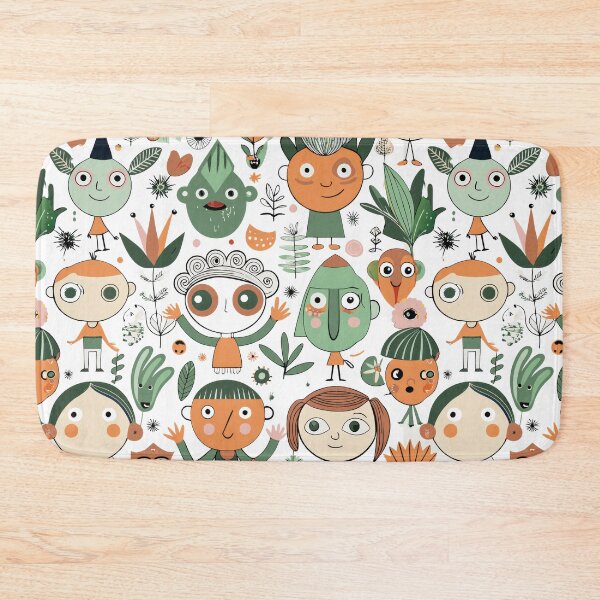 Item preview, Strange Characters Pattern 3 designed and sold by yumas.