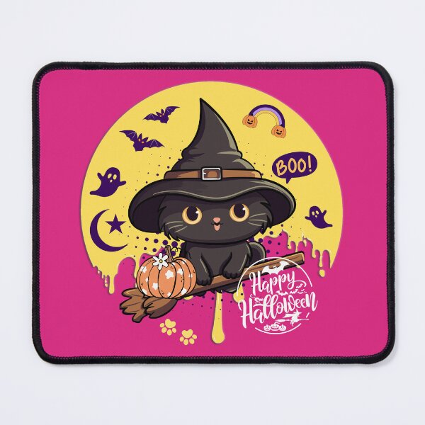 Item preview, Black Cat Halloween Magic T-shirt designed and sold by TrebdoraCrafts.