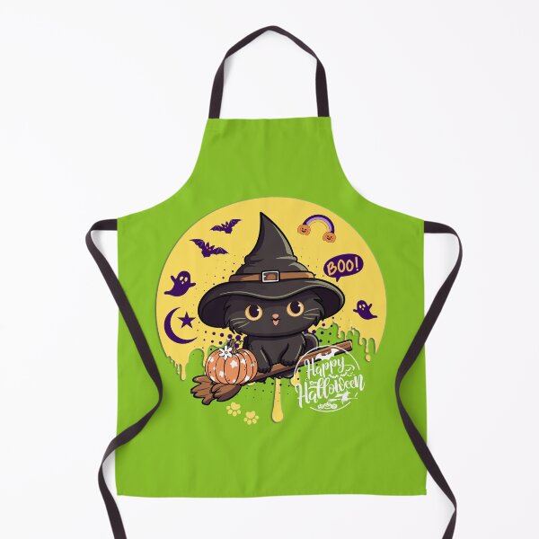 Item preview, Black Cat Halloween Magic T-shirt designed and sold by TrebdoraCrafts.