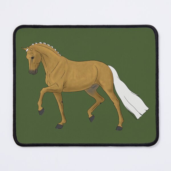 Item preview, Trotting Palomino Dressage Horse designed and sold by DappledMoon.