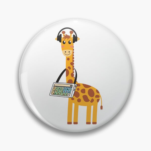 Item preview, AAC Sensory Giraffe - SLP, SPED, OT, PT, Autism, ASD designed and sold by slpallday.