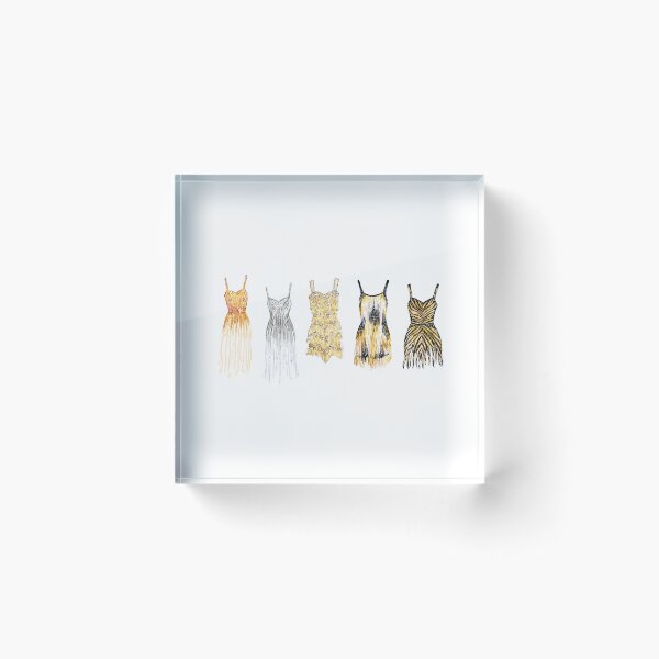 Item preview, eras tour fearless dresses *updated version* designed and sold by katri-draws.