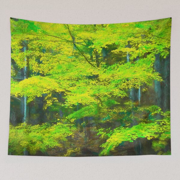 Item preview, Green Maple Leaves Fall Foliage Fall Colors Great Smoky Mountains X146 designed and sold by RichFrancoCars.