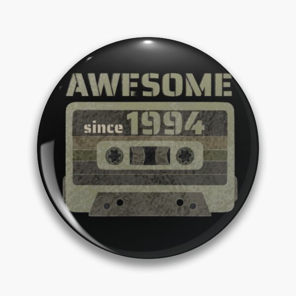 Item preview, 1994 Birthday-Awesome Since 1994 Vintage Graphic Print  designed and sold by Whisky1111.