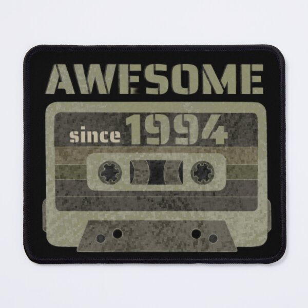 Item preview, 1994 Birthday-Awesome Since 1994 Vintage Graphic Print designed and sold by Whisky1111.