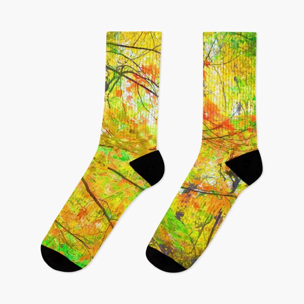 Item preview, Red Maple Leaves Fall Foliage Fall Colors Great Smoky Mountains X147 designed and sold by RichFrancoCars.