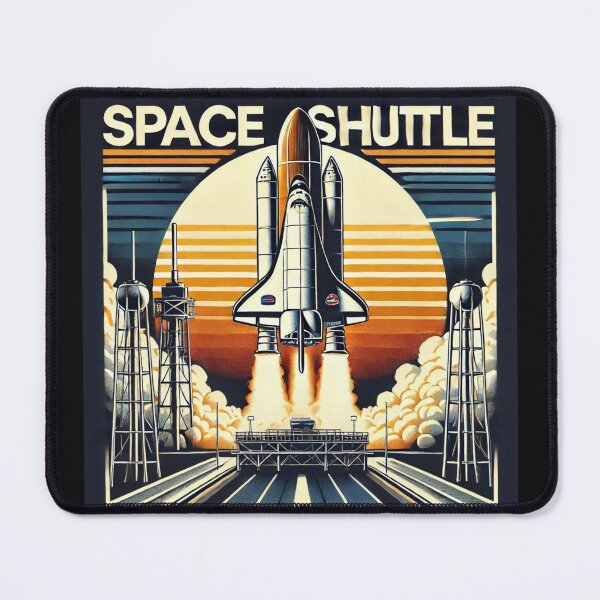 Item preview, space shuttle designed and sold by TEEJAMBOREE.