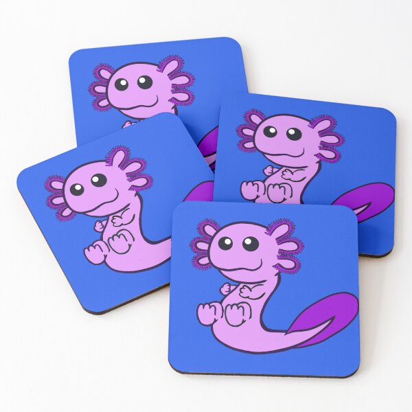 Item preview, Cute Purple Axolotl   designed and sold by Steeb757.