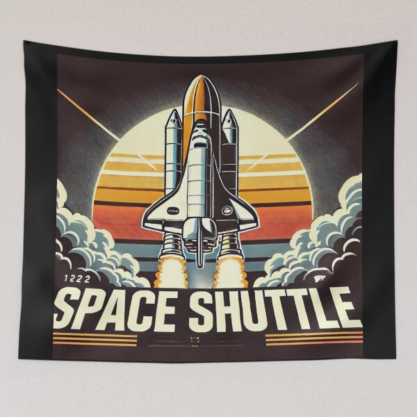 Item preview, space shuttle designed and sold by TEEJAMBOREE.