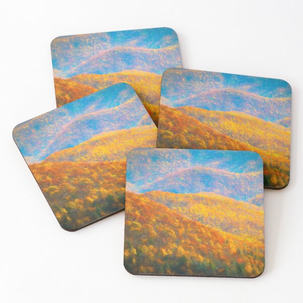 Item preview, Hills and Valleys Fall Colors Great Smoky Mountains X151 designed and sold by RichFrancoCars.