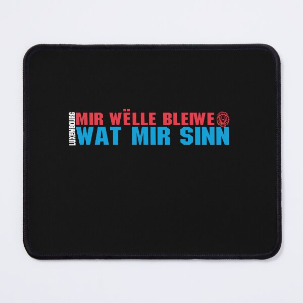 Item preview, Motto of Luxembourg, Lëtzebuerg National Animal, Luxemburg Flag Colors designed and sold by Flag Outfit.