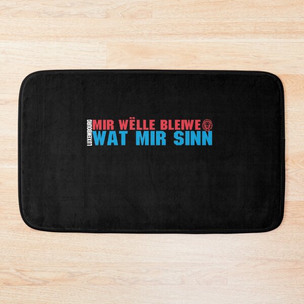 Item preview, Motto of Luxembourg, Lëtzebuerg National Animal, Luxemburg Flag Colors designed and sold by Flag Outfit.