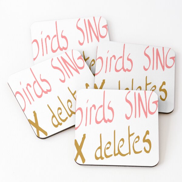 Item preview, Birds sing x deletes  designed and sold by stephenignacio.