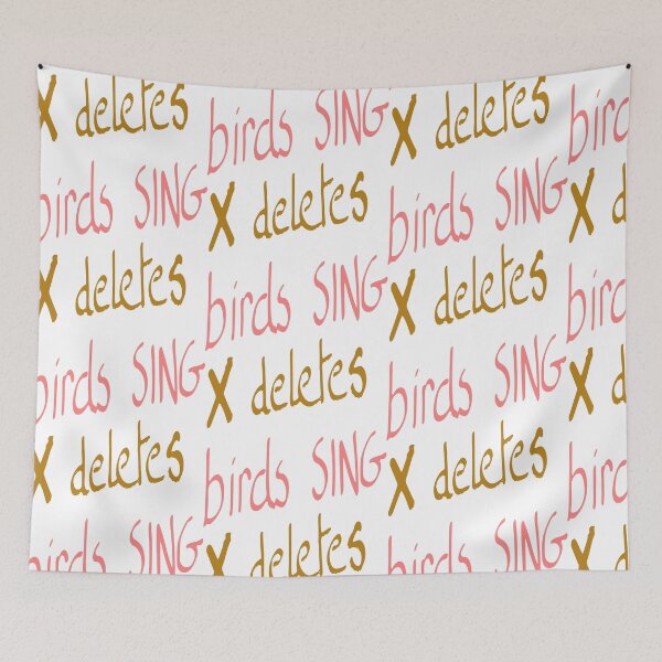 Item preview, Birds sing x deletes  designed and sold by stephenignacio.