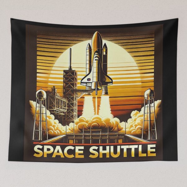 Item preview, space shuttle designed and sold by TEEJAMBOREE.