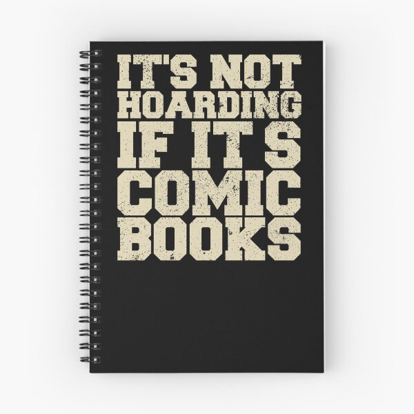 Item preview, It's Not Hoarding If It's Comic Books Vintage reading lover designed and sold by REDDLINE.