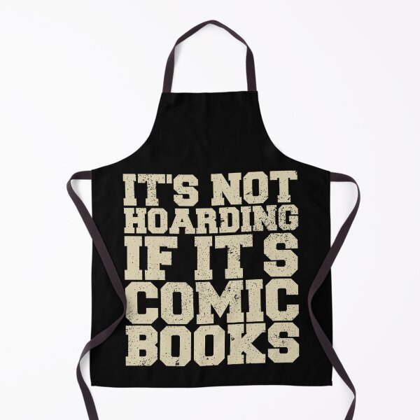 Item preview, It's Not Hoarding If It's Comic Books Vintage reading lover designed and sold by REDDLINE.