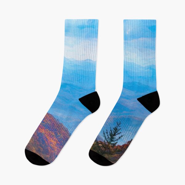 Item preview, Hills and Valleys Fall Colors Great Smoky Mountains X152 designed and sold by RichFrancoCars.