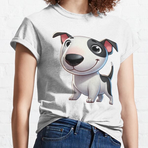 Item preview, Famous Bull Terrier would like to romp with YOU! designed and sold by NoelaniArt.