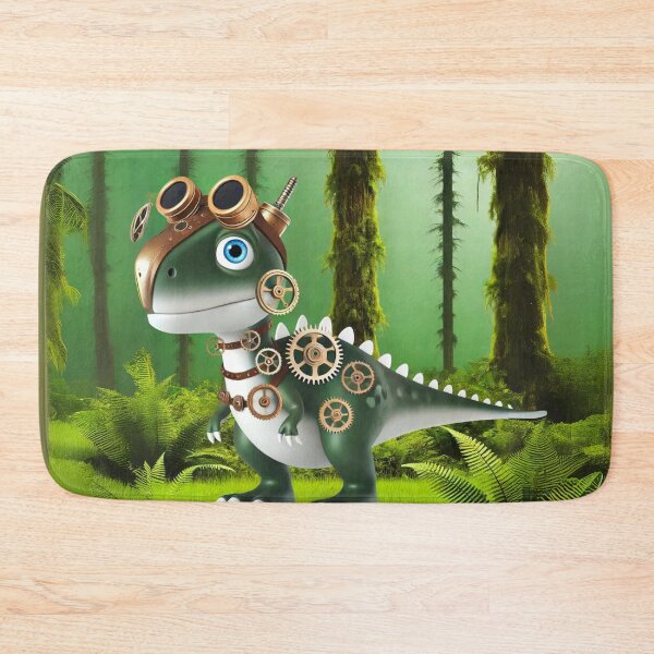 Item preview, Steampunk Cryolophosaurus designed and sold by Sillytoe.