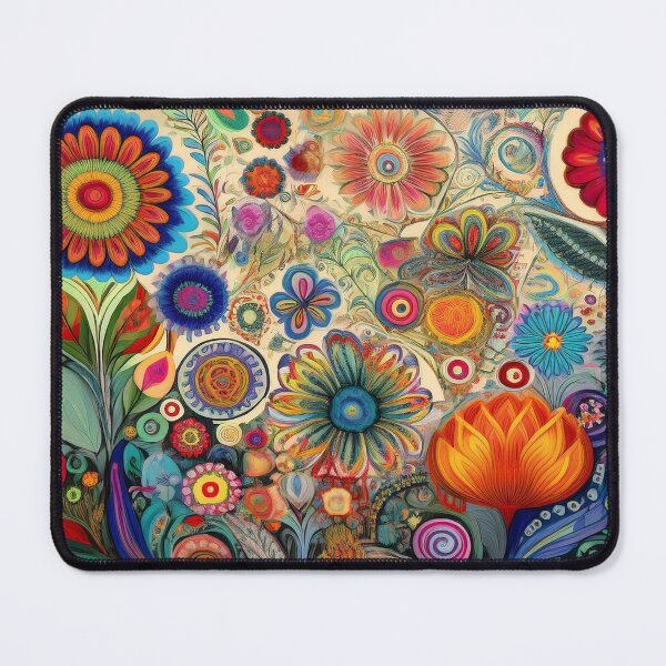 Item preview, Colorful Hippie Flowers designed and sold by J Marielle Designs.
