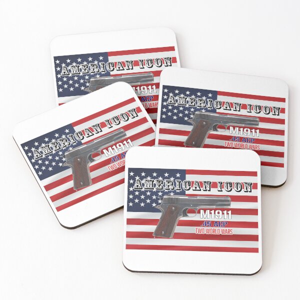 Artikelvorschau, Klassische amerikanische Militärdienstpistole entworfen und verkauft von BibleBeltDesign.
