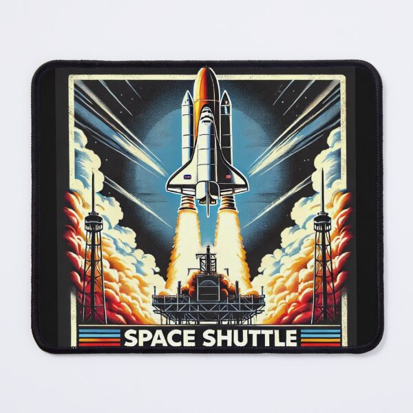 Item preview, space shuttle designed and sold by TEEJAMBOREE.