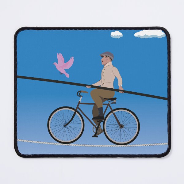 Item preview, The tightrope walker with the pink dove. designed and sold by Nanar1984.