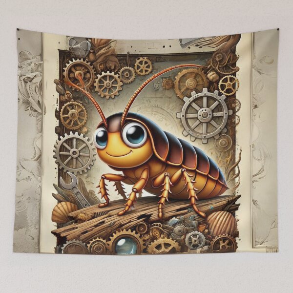 Item preview, Steampunk Cuban Cockroach designed and sold by Sillytoe.