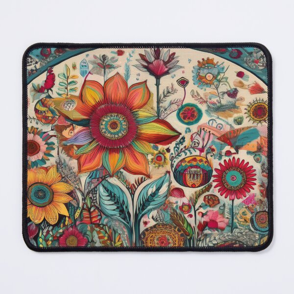 Item preview, Folk Art Garden designed and sold by J Marielle Designs.