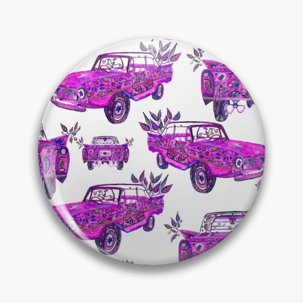 Item preview, Amphicar-Neon Pink designed and sold by deblevart.