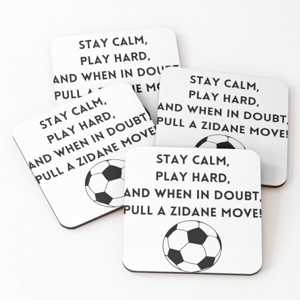 Item preview, Stay Calm and Zidane On designed and sold by littlenestlife.