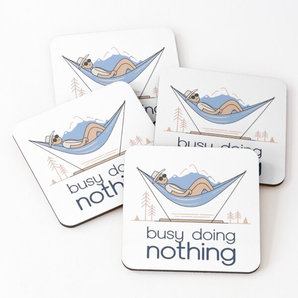 Item preview, Busy Doing Nothing Graphic Tee designed and sold by StyleSwitch.