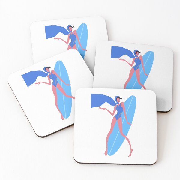 Item preview, Surfer with Blue Scarf designed and sold by UVAART.