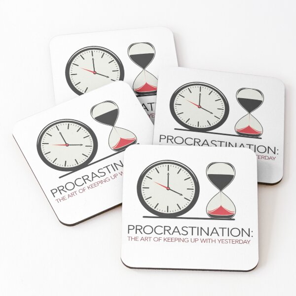 Item preview, Procrastination: The Art of Keeping Up with Yesterday Graphic Tee designed and sold by StyleSwitch.