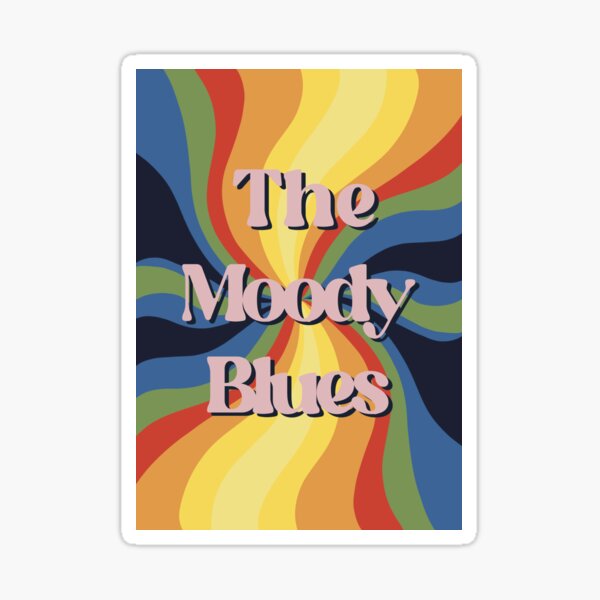 Item preview, Colourful The Moody Blues art print  designed and sold by Sami Sciuto.