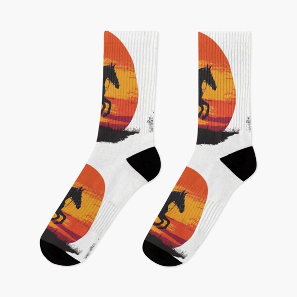 Item preview, Horse and rider galloping sunset backdrop Active Outdoors Inspired Art designed and sold by CDC40.