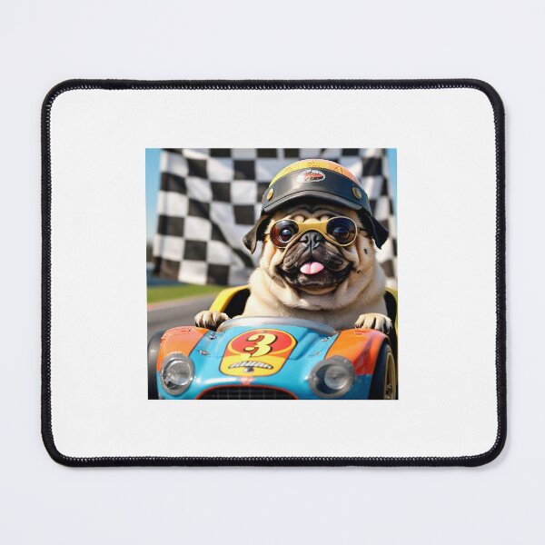 Item preview, puggy racer designed and sold by pug-maniac.