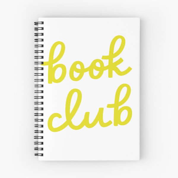 Item preview, Book Club Yellow Scripty designed and sold by scriptblast.